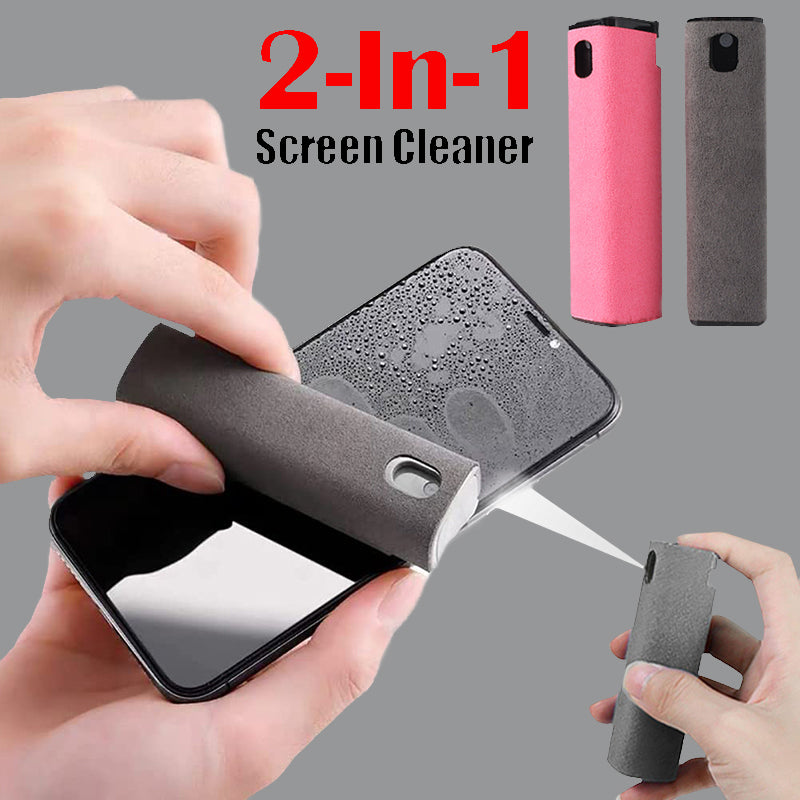 All-in-One Portable Screen Cleaner Kit with Storage